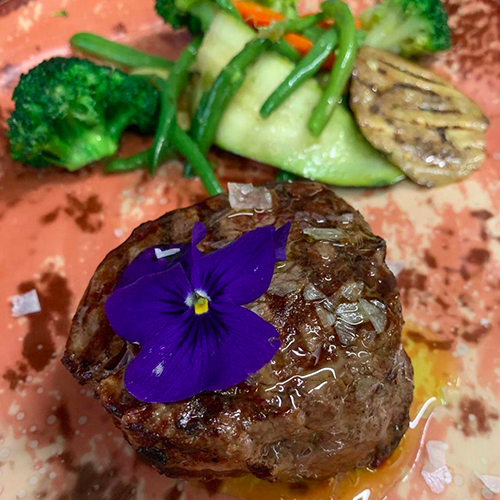 Rinderfilet mit Beilage