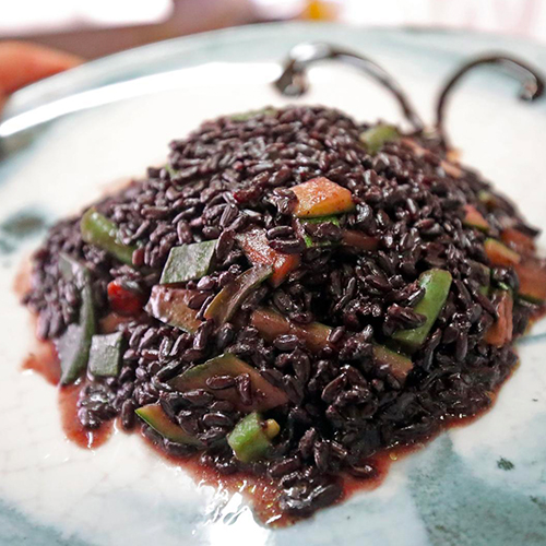 Risotto aus der Küche der Trattoria Vivaldi