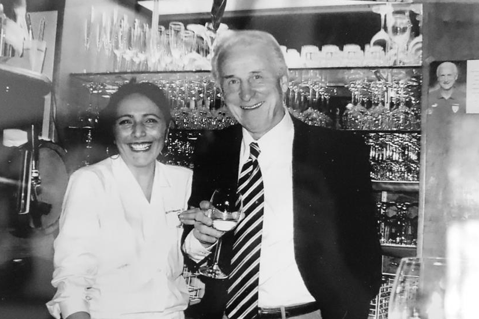 Historische Aufnahme aus der Trattoria Vivaldi